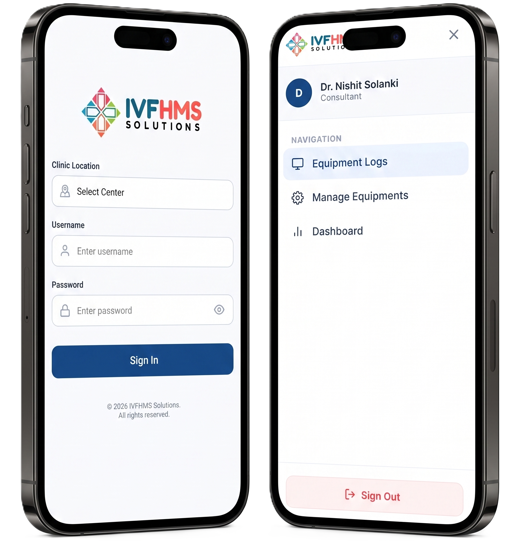 Patient Mangement Interface